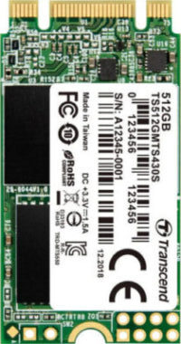 Ssd Transcend 430s M.2 2242 De 512gb Interface Sata Ill Verde